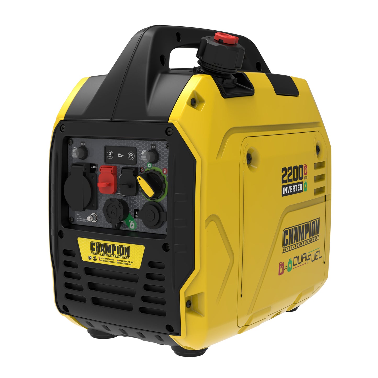 Champion 2200 Watt Inverterelverk - The Mighty Atom